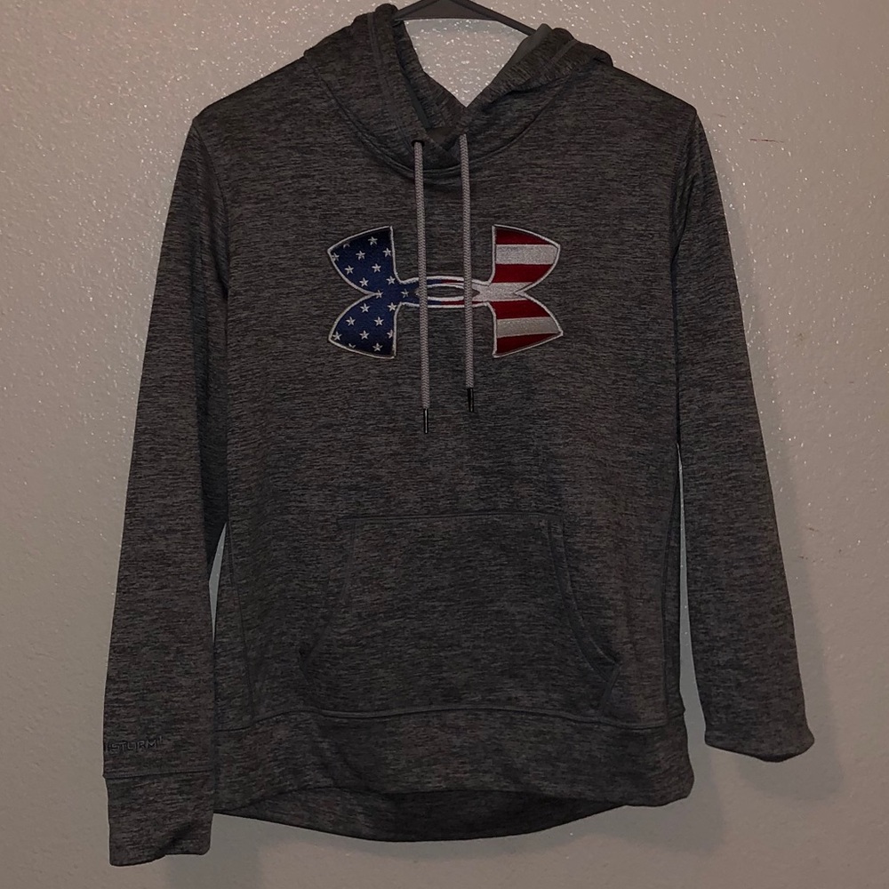 Under Armour American flag hoodie